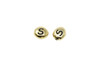 S Alphabet Bead - Gold Plated