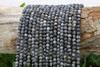 Larvikite Matte 4mm Round