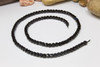 Black Spinel Polished 4mm Faceted Cube