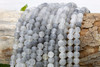 Cloudy Quartz Matte 6mm Round