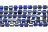 Lapis A Grade Polished 6-7mm Faceted Drum