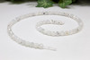 Rainbow Moonstone Polished 5mm Faceted Round