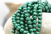 Malachite Grade A Polished 8mm Round