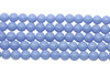 Blue Aragonite Polished 6mm Round - Glow in the Dark