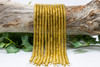 Gold Plated Hematite Polished 3x6mm Rondelle