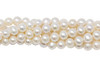 White Freshwater Pearls 7-8mm Semi Round