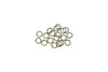 Antique Brass 4mm Round 21 Gauge OPEN Jump Rings - 20 Pieces