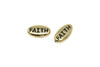 Faith Bead - Gold Plated