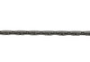 Gunmetal 0.7mm Beading Chain - Sold By 6 inches