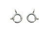 Sterling Silver 8mm Spring Ring