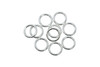 Sterling Silver 6mm Round 19 Gauge CLOSED Jump Rings - 10 Pieces