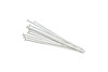 Sterling Silver 1" Long 24 Gauge Head Pins - 10 Pieces