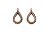 Copper Plated 10x18mm Hammertone Bail