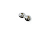 Sterling Silver Polished 3.3x2mm Saucer Beads - 10 Pieces