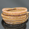 Copper Lights Leather Five Wrap Bracelet Kit