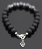 Modern Gemstone Bracelet Kit - Hematite & Matte Onyx