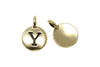 Y Alphabet Charm - Gold Plated