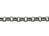 Antique Silver 2mm Rolo Chain - Sold By 6 Inches
