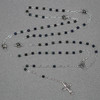 Wire Wrapped Rosary Kit - Silver & Navy