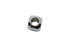 Stainless Steel 5mm Large Hole Face Cube Bead
