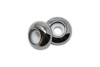 Gunmetal Plated  8x4mm Silicone Rondelle Bead