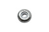 Antique Silver Plated 8x4mm Silicone Rondelle Bead