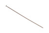 Rose Gold Plated 2" Long 20 Gauge Head Pins - 10 Pieces