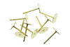 Gold Tone 6mm Glue On Posts - 10 Pieces