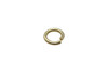 Satin Hamilton Gold 4mm Round 21 Gauge OPEN Jump Rings - 20 Pieces