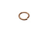 Copper 8mm Round 18 Gauge OPEN Jump Rings - 20 Pieces