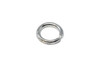 Silver Plated 6mm 18 Gauge CLOSED Jump Rings - 20 Pieces