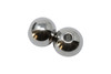 Stainless Steel Polished 8mm Round Beads - 20 Pieces