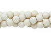 White Wood Polished 10mm Round