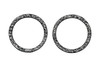 Hammertone 1-inch Ring - Black Plated