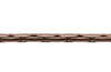 Antique Copper 1.25mm Beading Chain - Sold By 6 Inches