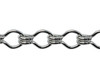 Imitation Rhodium Plated 6x3.5mm Ladder Chain - Sold By 6 Inches