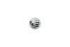 Sterling Silver 5mm Corrugated Bead - 10 Pieces