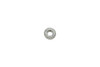 Silver Plated Micro Pave 12x7mm Rondelle Bead