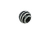 Ebony Kamagong Wood Matte 20mm Round