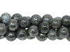 Pyrite in Crystal Polished 10mm Round