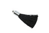 Black 27-30mm Tassel with Silver Cap
