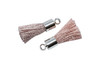 Rose 17-20mm Tassel with Silver Cap