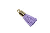 Lavender 17-20mm Tassel with Gold Cap