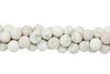 Howlite Natural Matte 10mm Round