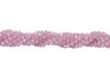 Pink Zircon CZ Grade AA Polished 3mm Faceted Round