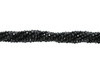Black Spinel Polished 2mm Faceted Round