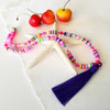Polymer Clay 6mm Mix, Pink, White, and Yellow Disc