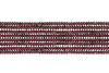 Garnet Polished 2x3mm Faceted Saucer
