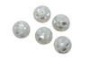 Mother of Pearl Oyster Mosaic Polished 14mm Round