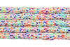 Polymer Clay 6mm Candy Stripe Mix Disc